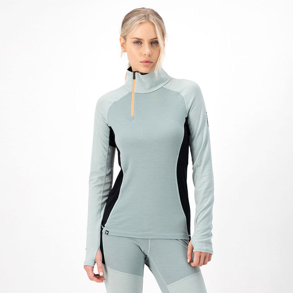 Olympus Half Zip Glacier / Dew / Black