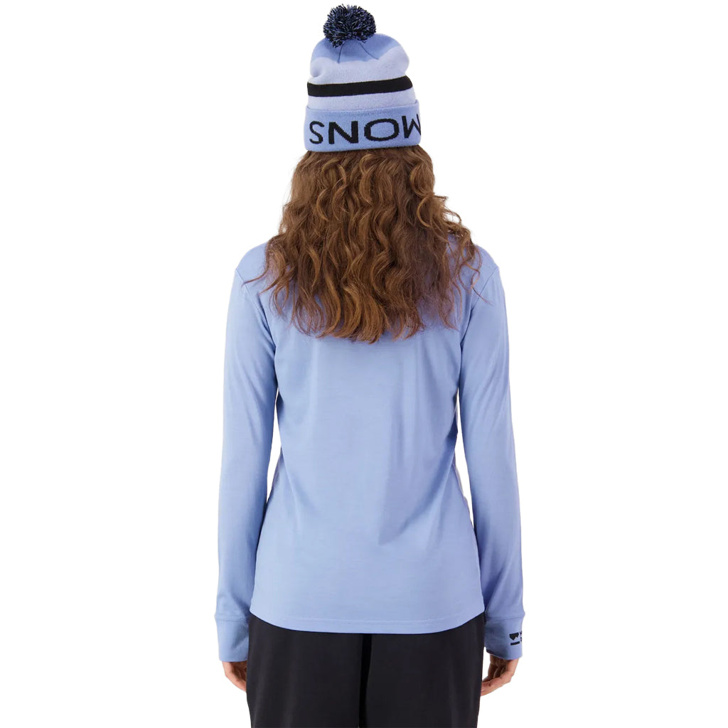Yotei Merino Long Sleeve - Ice Blue/Moonstone