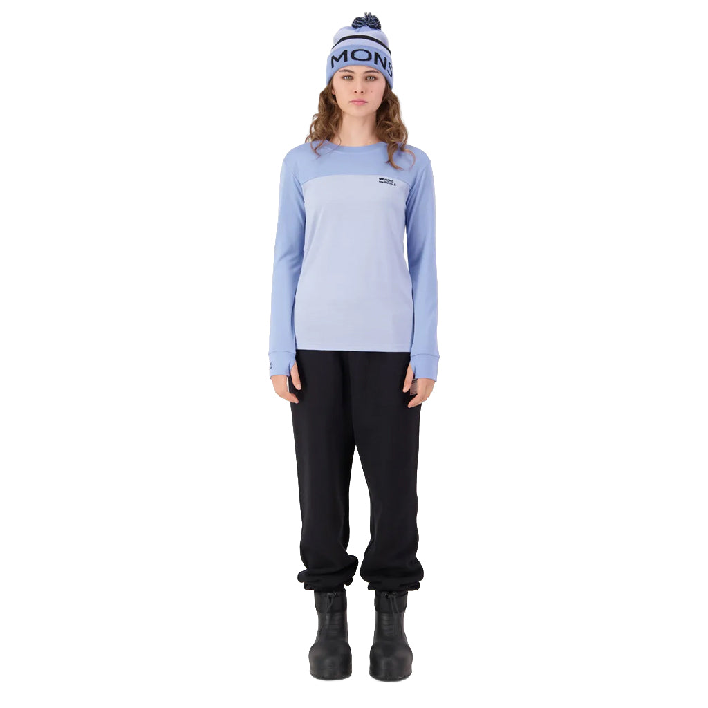 Yotei Merino Long Sleeve - Ice Blue/Moonstone