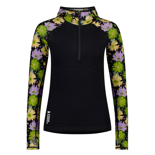 Bella Tech Hood Alpine Bloom / Black