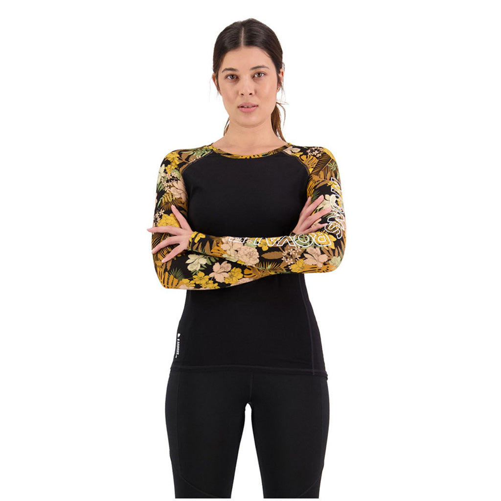 Bella Tech LS Floral Camo / Black