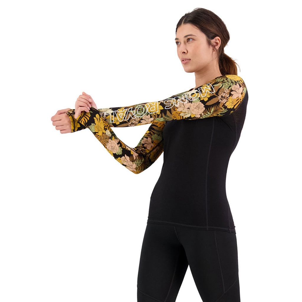 Bella Tech LS Floral Camo / Black