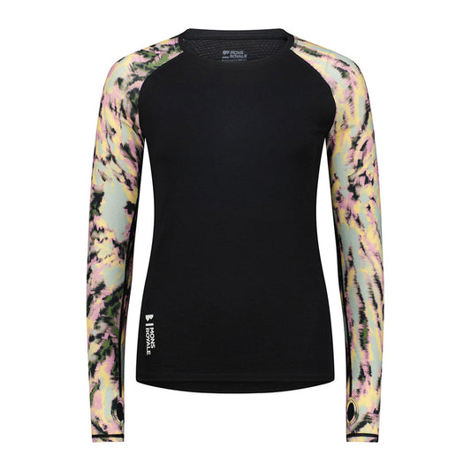 Womens Bella Merino Long Sleeve Rad Things / Black