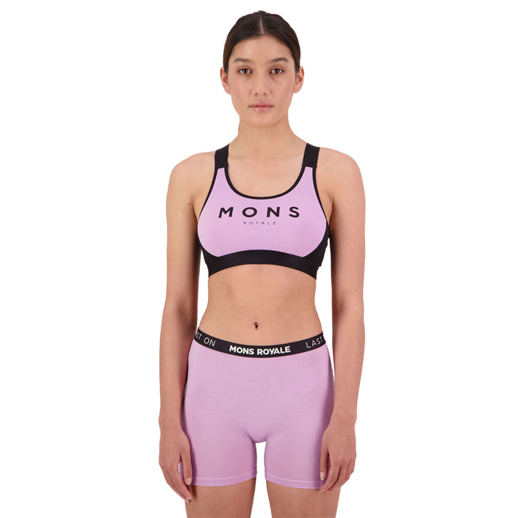 Stella X-Back Bra - Orchid / Black