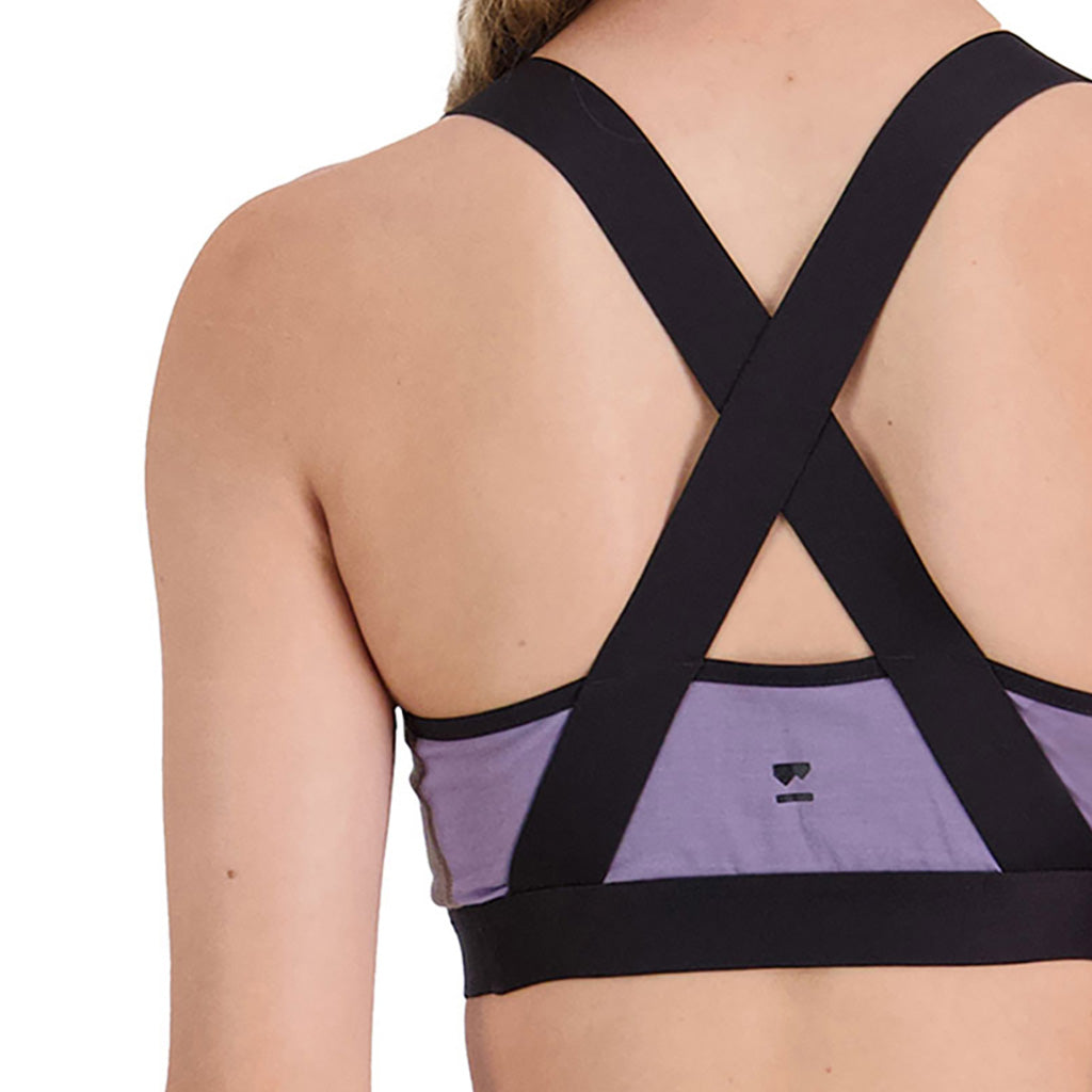 Stella X-Back Bra - Walnut / Thistle