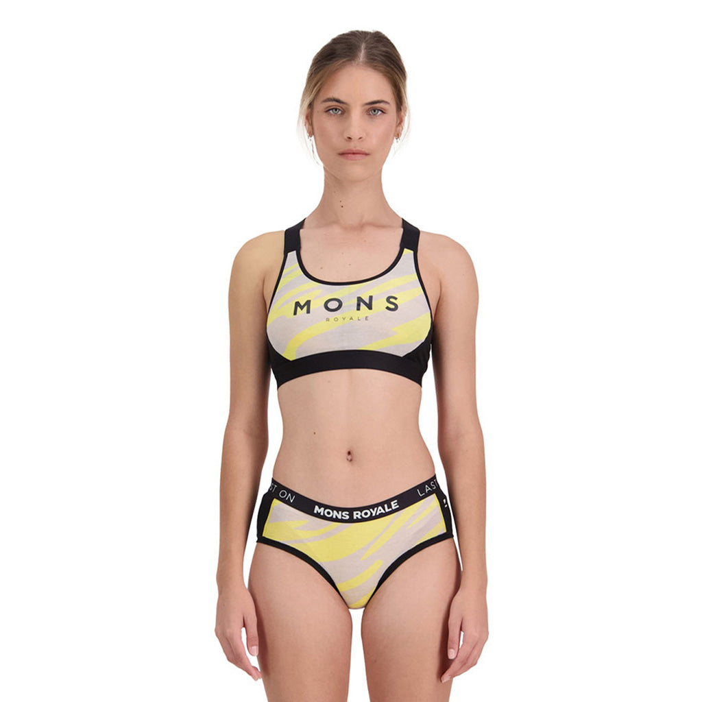 Stella X-Back Bra - Limelight Camo