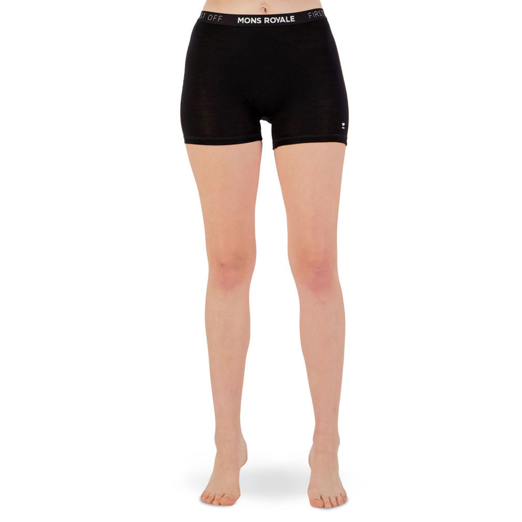 Hannah Merino Hot Pants - Black