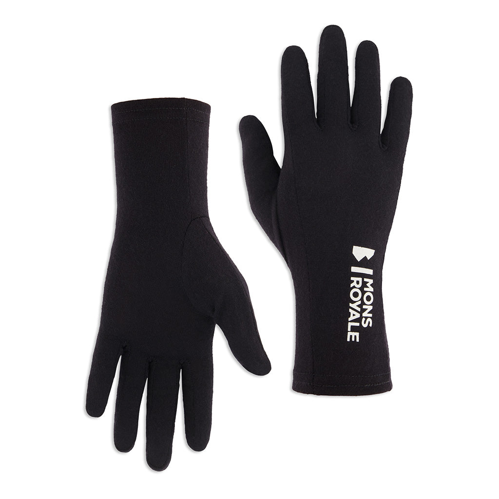 Olympus Merino Glove Liners - Black