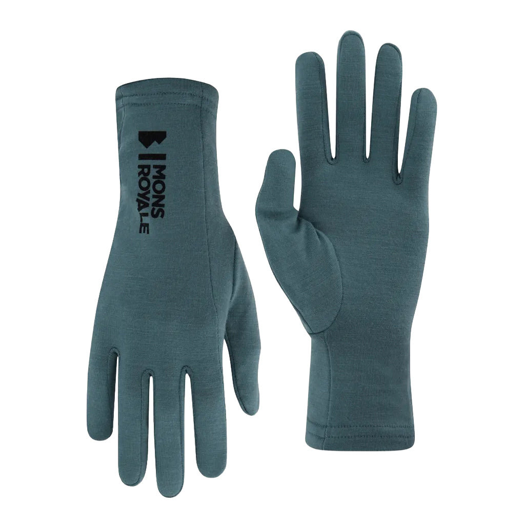 Olympus Merino Glove Liners - Goblin Blue
