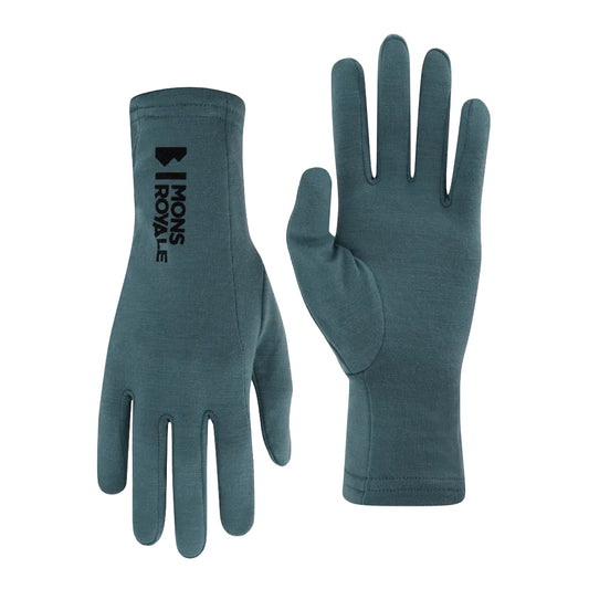 Olympus Merino Glove Liners - Goblin Blue