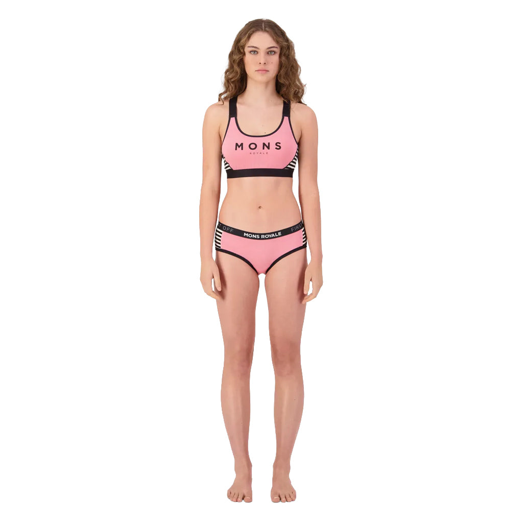 Sylvia Merino Boyleg - Flamingo/MR Stripe