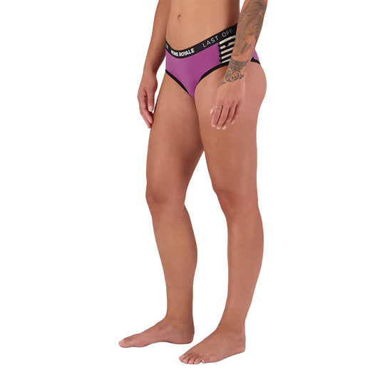 Sylvia Merino Boyleg - Purple Bolt/MR Stripe