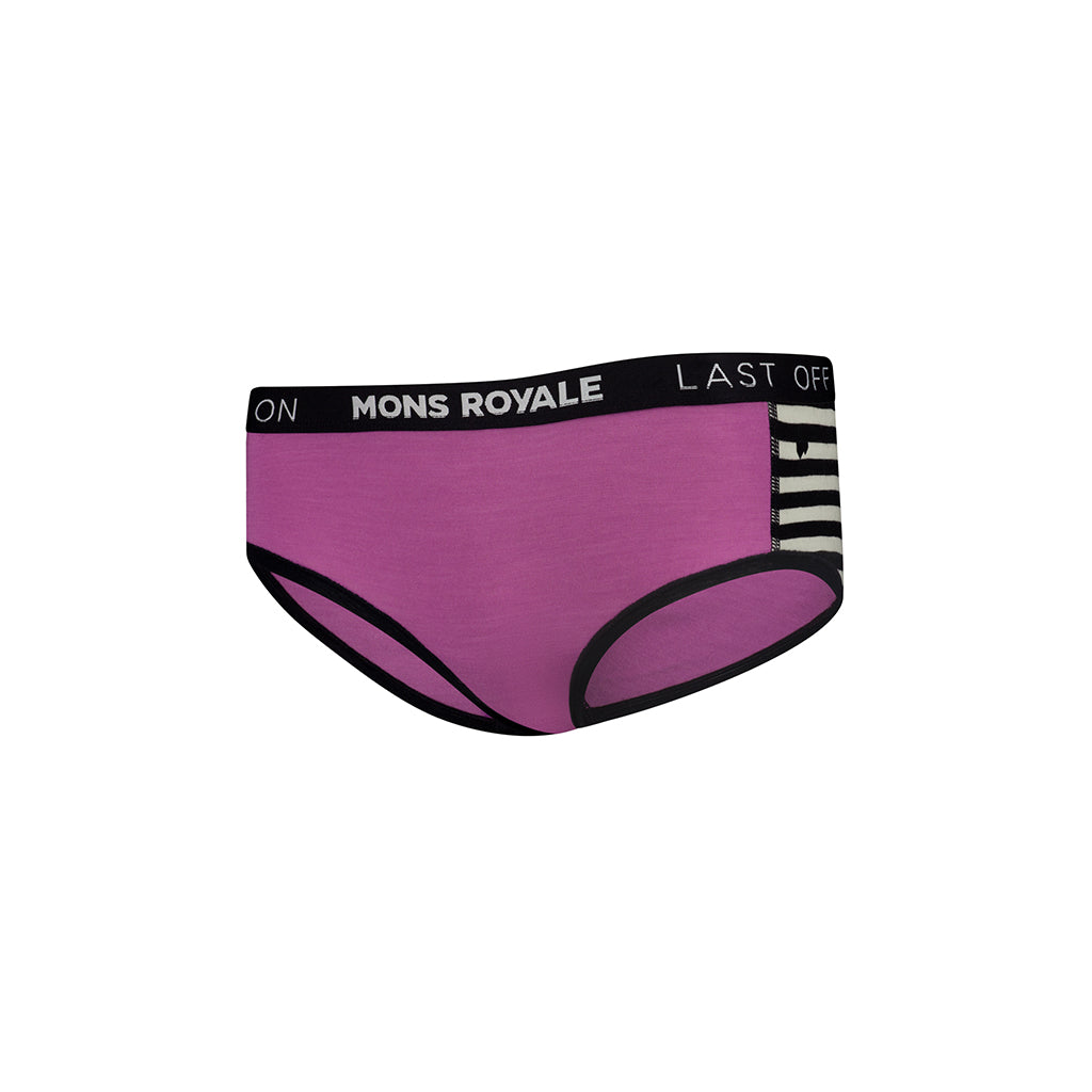 Sylvia Merino Boyleg - Purple Bolt/MR Stripe