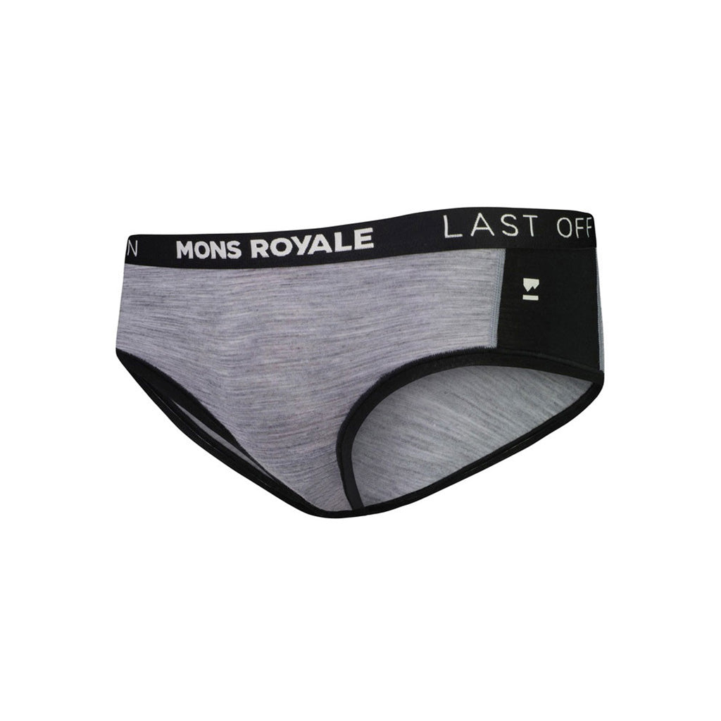 Sylvia Merino Boyleg - Grey Heather/Black
