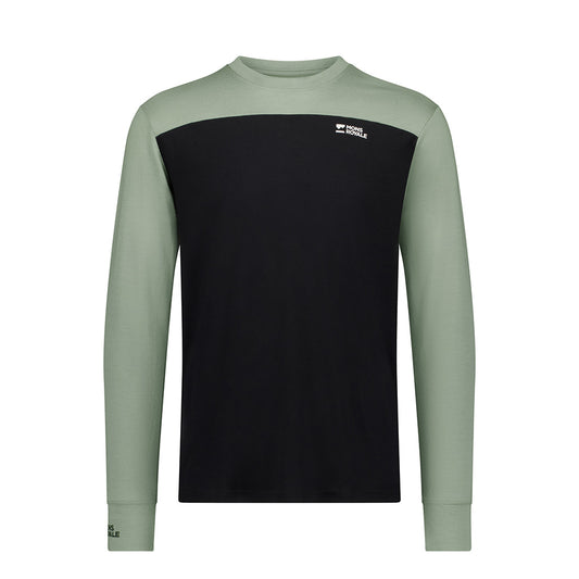 Yotei Merino Long Sleeve - Willow / Black
