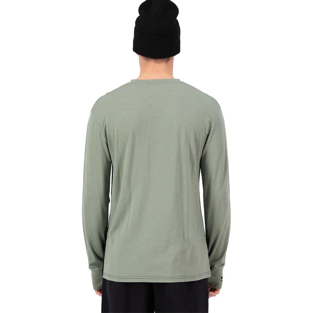 Yotei Merino Long Sleeve - Willow / Black