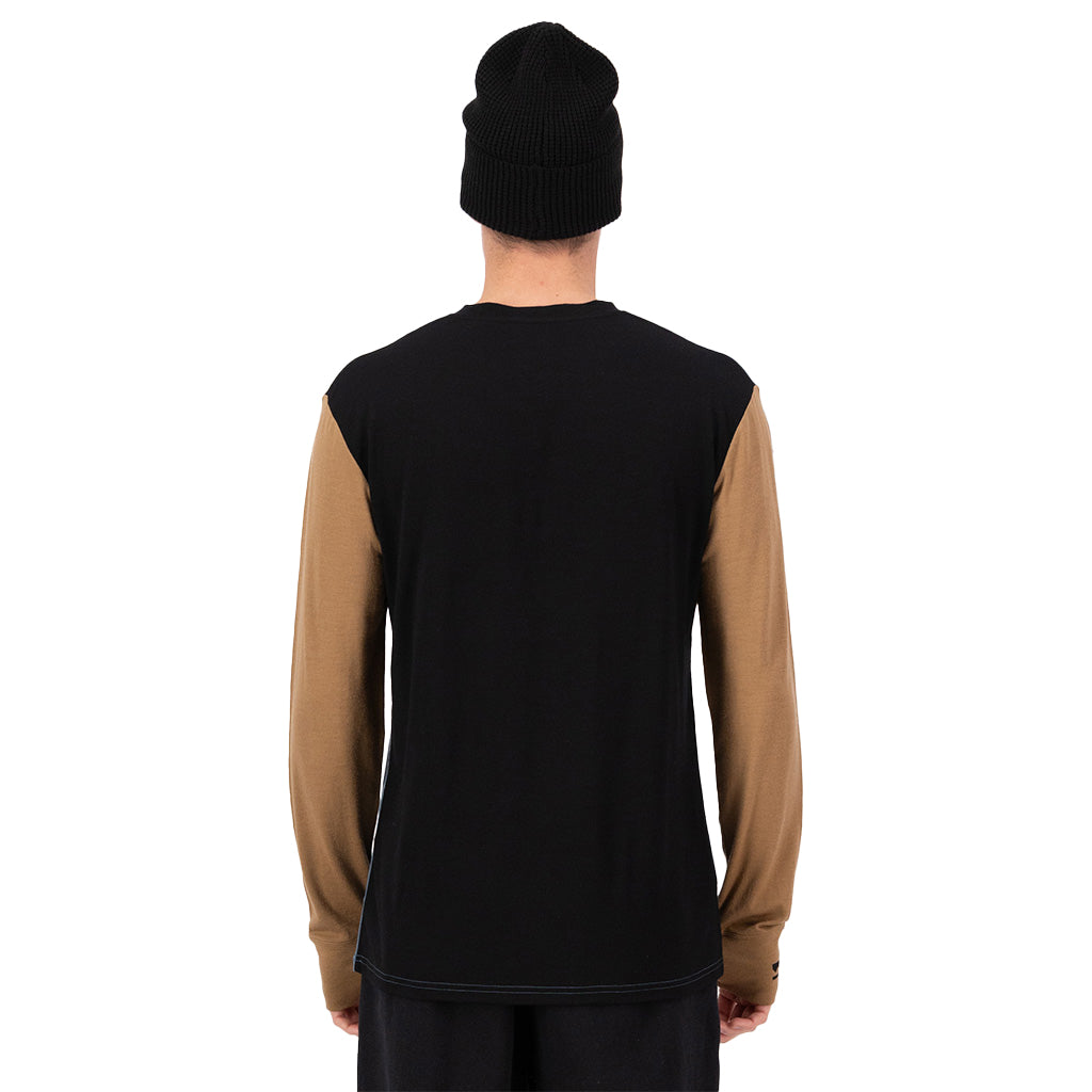 Yotei Merino Long Sleeve - Goblin Blue / Toffee /