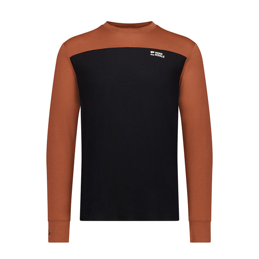 Yotei Merino Long Sleeve - Sienna / Black