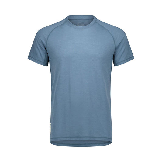 Mens Temple Merino T-Shirt Goblin Blue