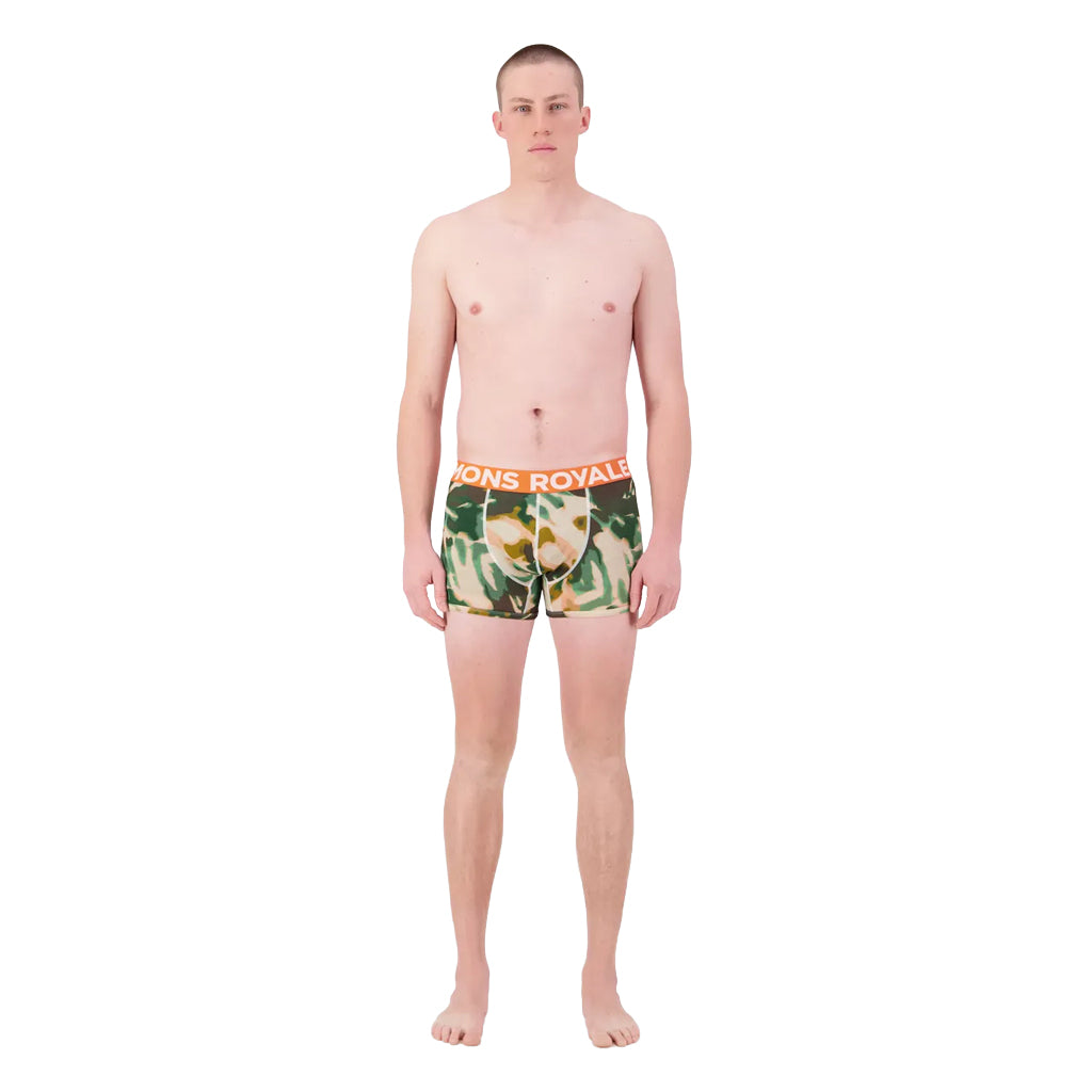 Hold 'em Shorty Merino Boxer - Brush Camo