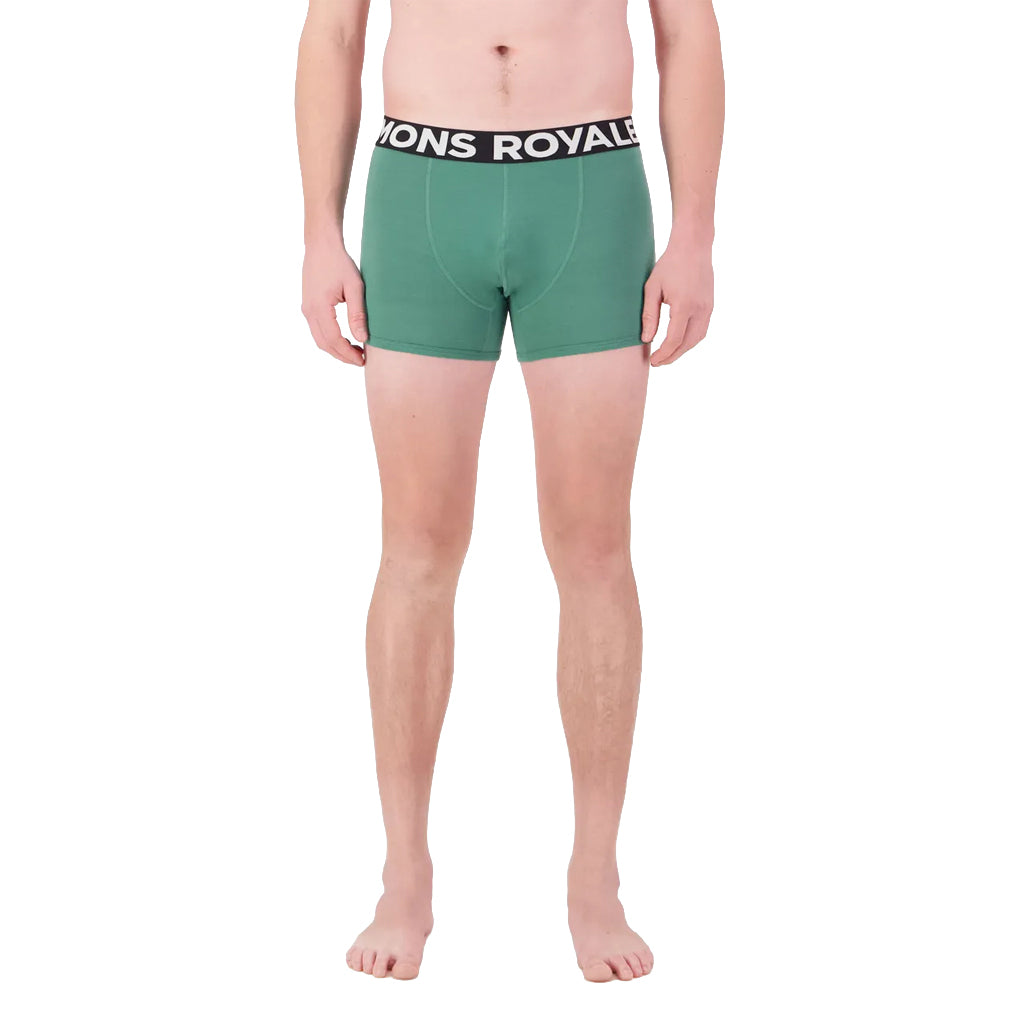 Hold 'em Shorty Merino Boxer - Deep Jade