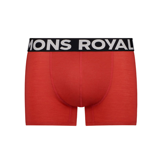 Hold 'em Shorty Merino Boxer - Cranberry