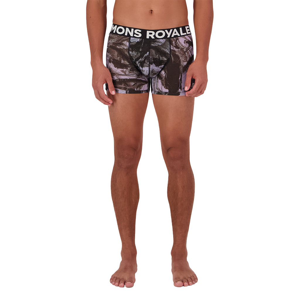 Hold 'em Shorty Merino Boxer - Rock Camo