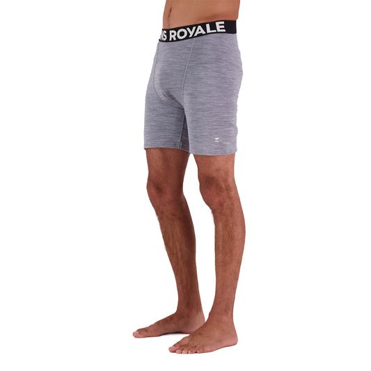 Hold 'em Merino Boxer - Grey Heather