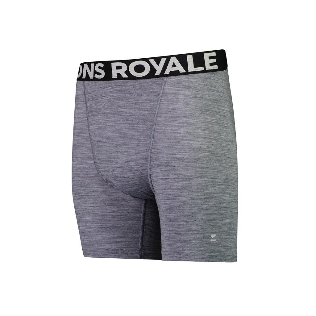 Hold 'em Merino Boxer - Grey Heather