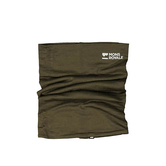 Double Up Neckwarmer - Dark Olive