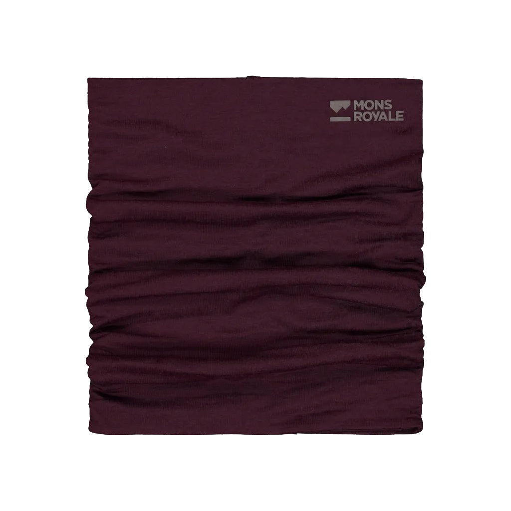 Double Up Merino Neckwarmer - Fig