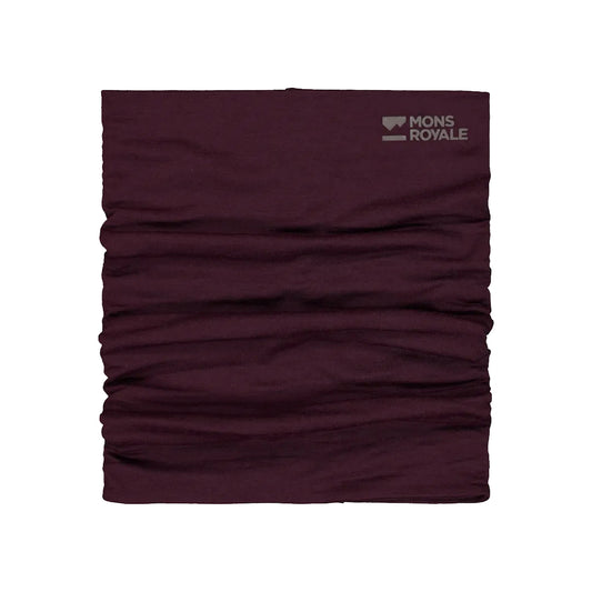 Double Up Merino Neckwarmer - Fig