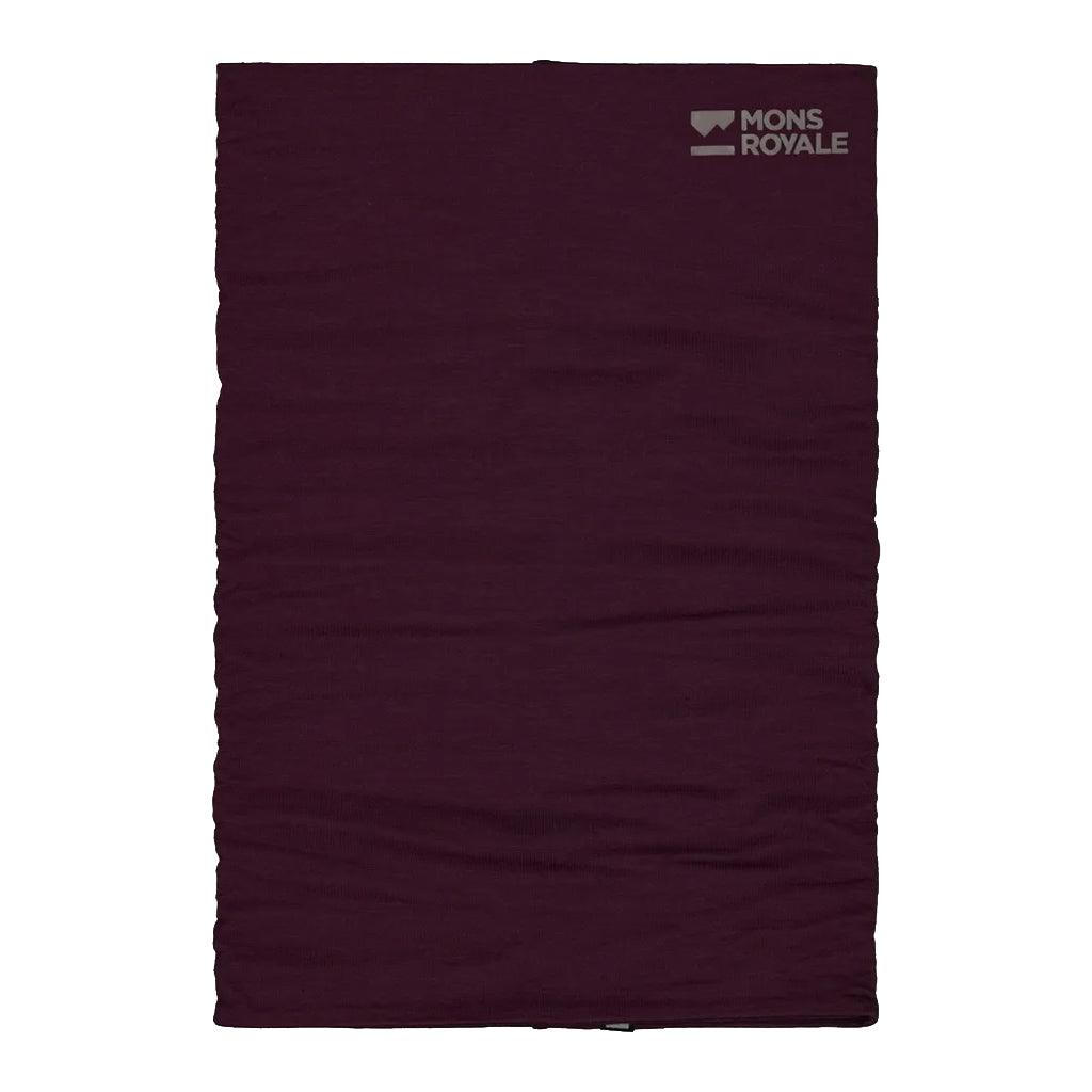Double Up Merino Neckwarmer - Fig