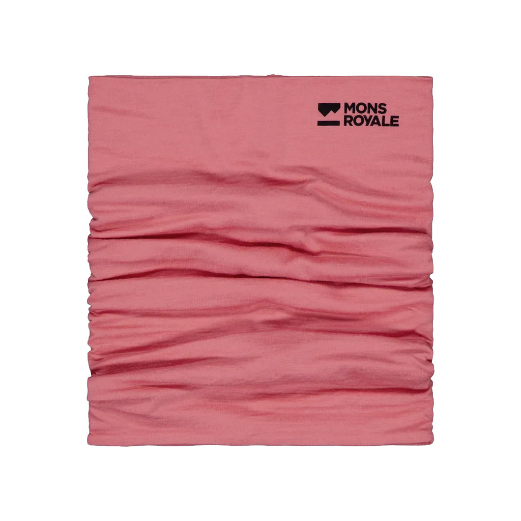Double Up Merino Neckwarmer - Flamingo