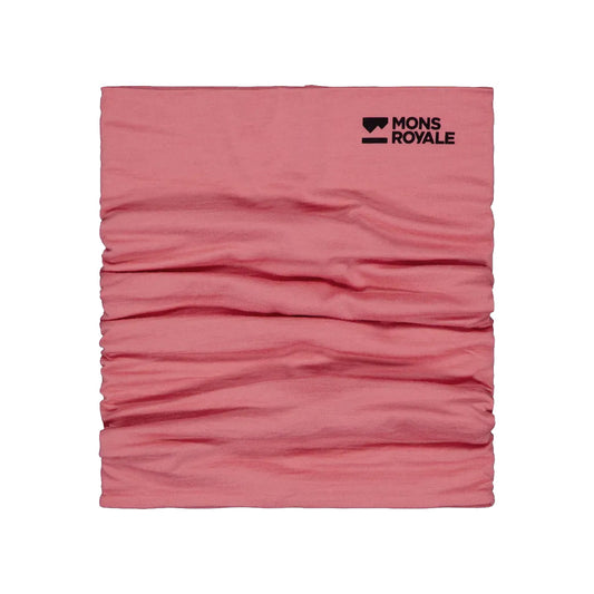 Double Up Merino Neckwarmer - Flamingo