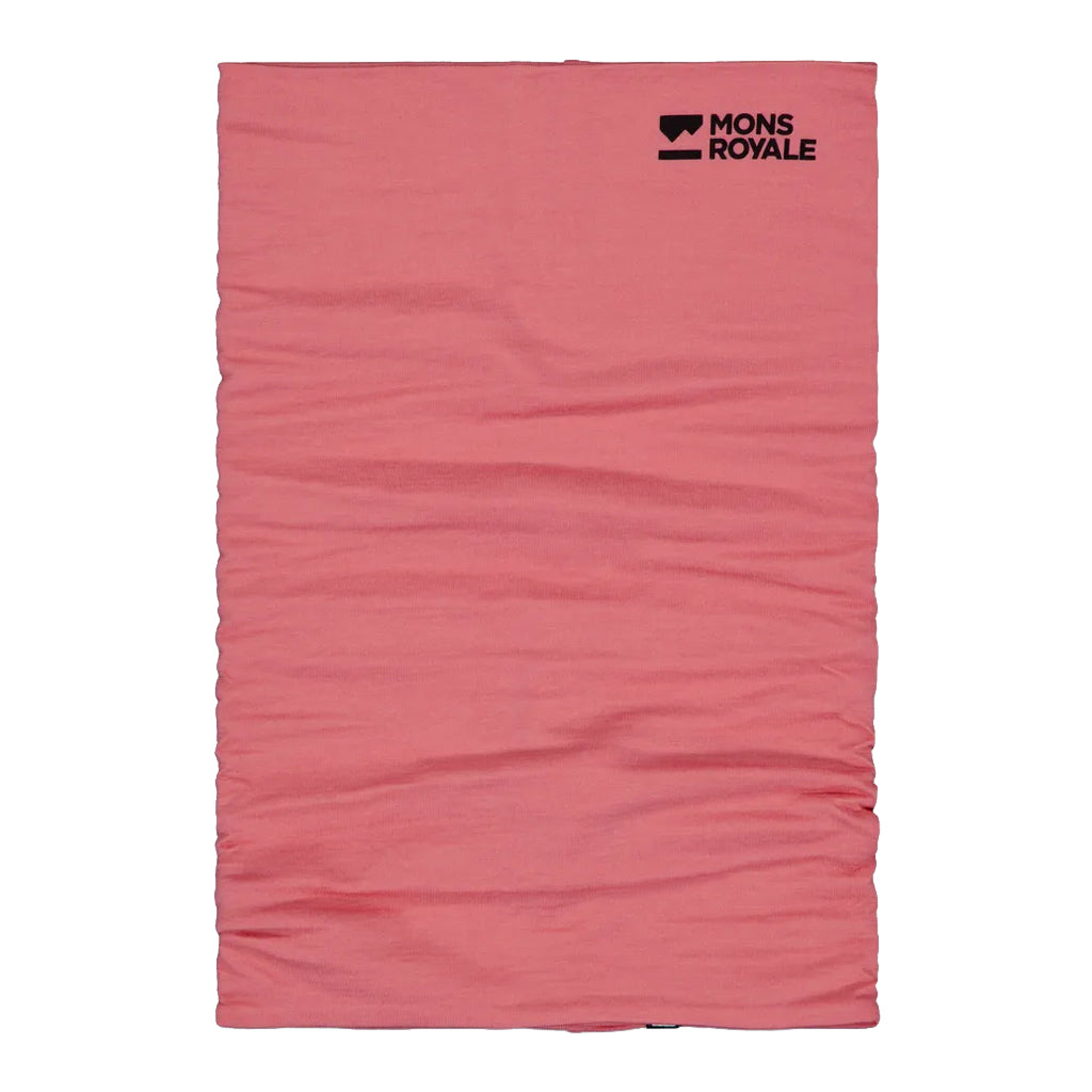 Double Up Merino Neckwarmer - Flamingo