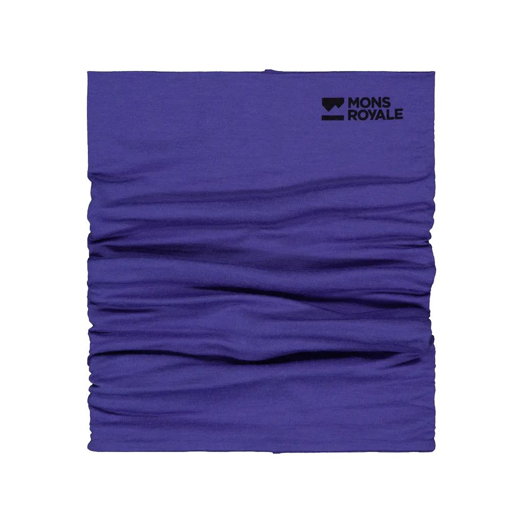 Double Up Merino Neckwarmer - Blue Dusk