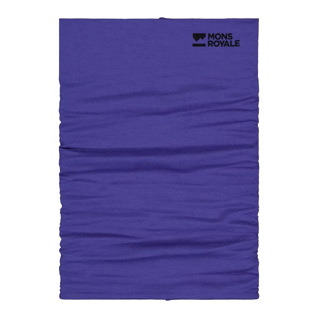 Double Up Merino Neckwarmer - Blue Dusk