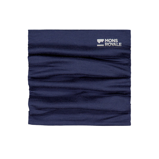 Double Up Merino Neckwarmer - Midnight