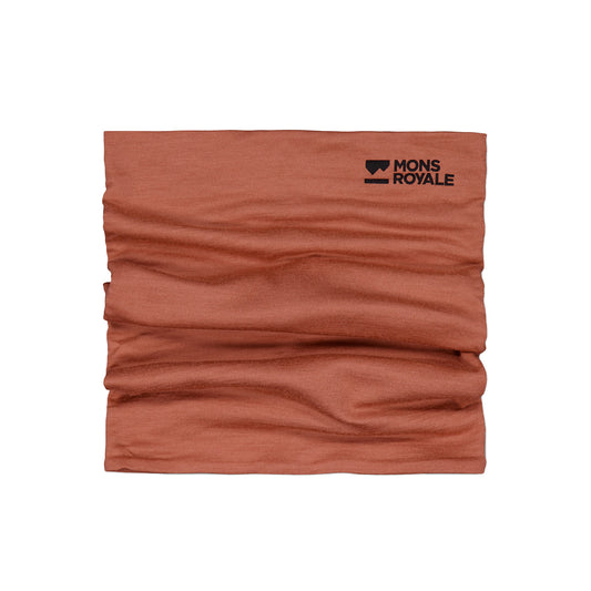 Double Up Merino Neckwarmer - Canyon Rose