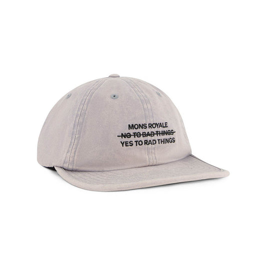 Unisex Roam 6 Panel Cap Storm Grey