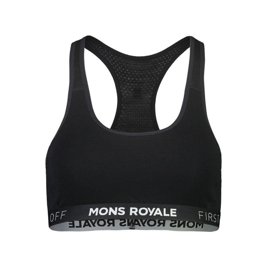 Sierra Merino Sports Bra - Black