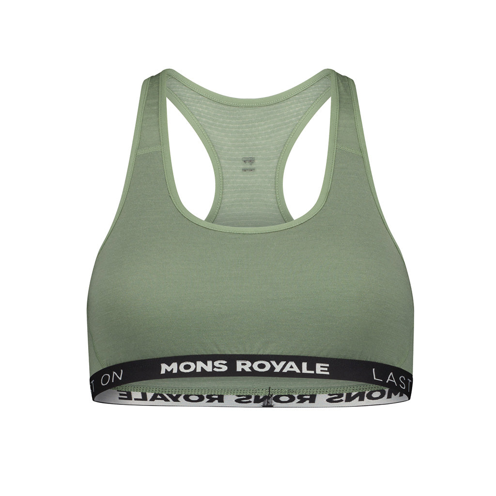 Sierra Merino Sports Bra - Willow
