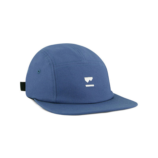 Unisex Ridgeline 5 Panel Cap Steel Blue