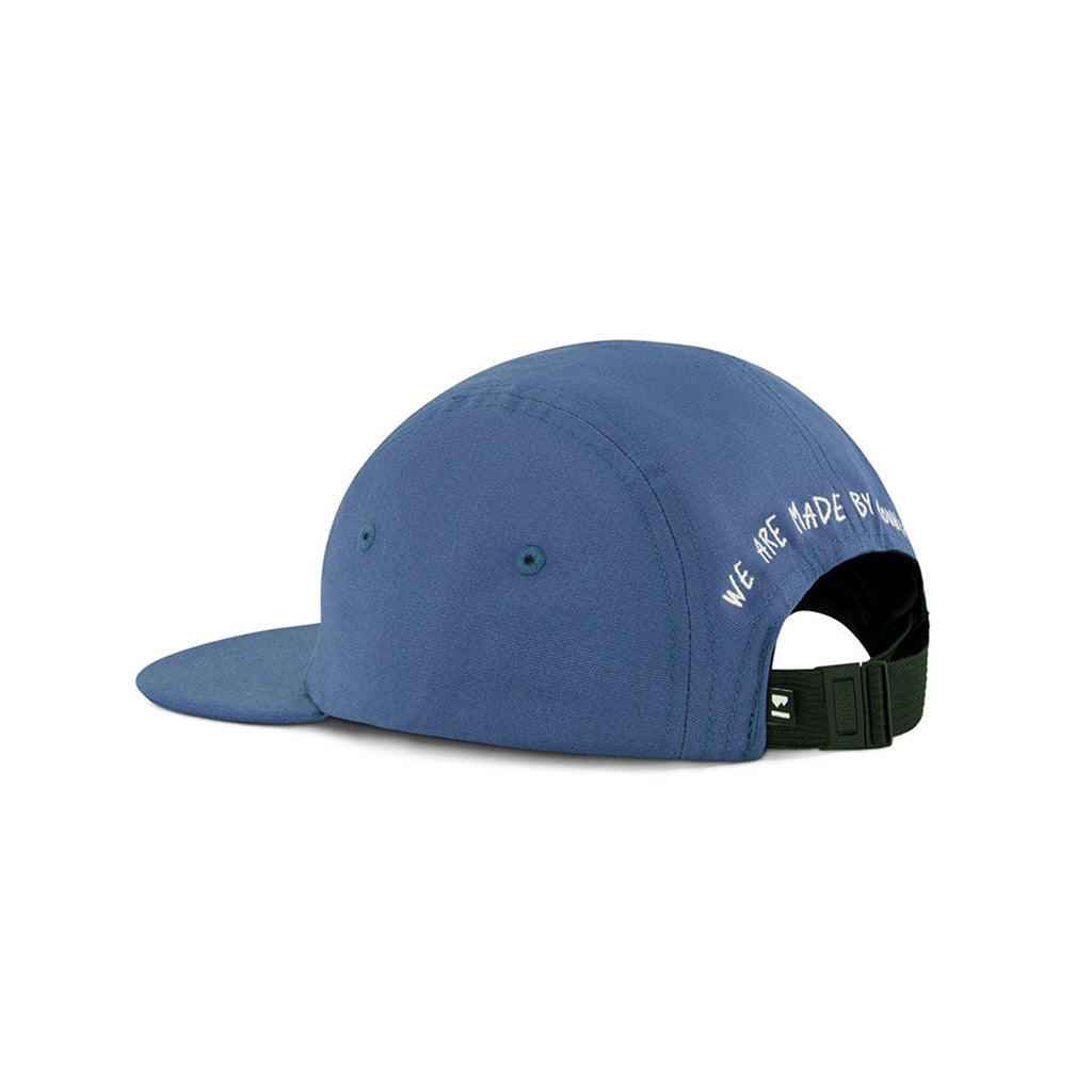 Unisex Ridgeline 5 Panel Cap Steel Blue