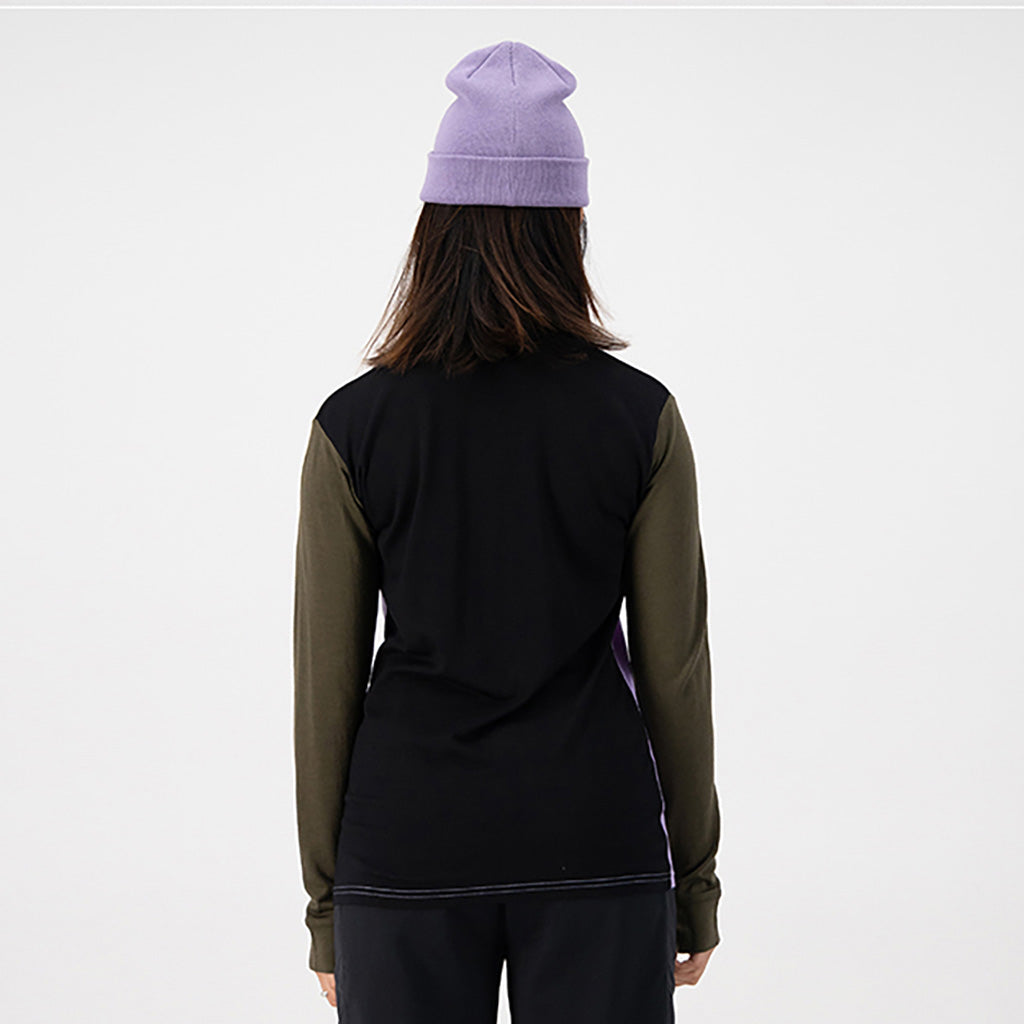 Yotei BF High Neck Lupin / Dark Olive / Black