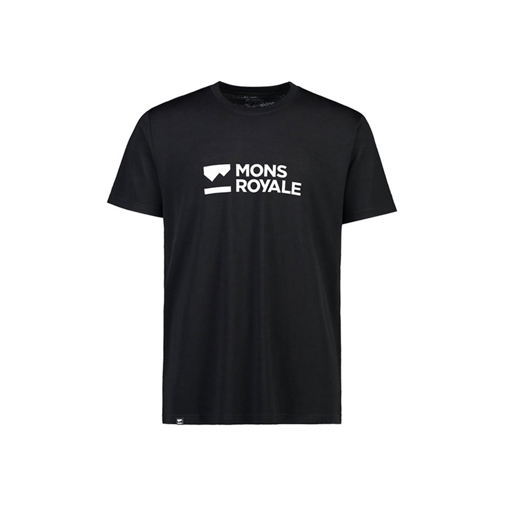 Mens Icon Merino Classic T-Shirt Black