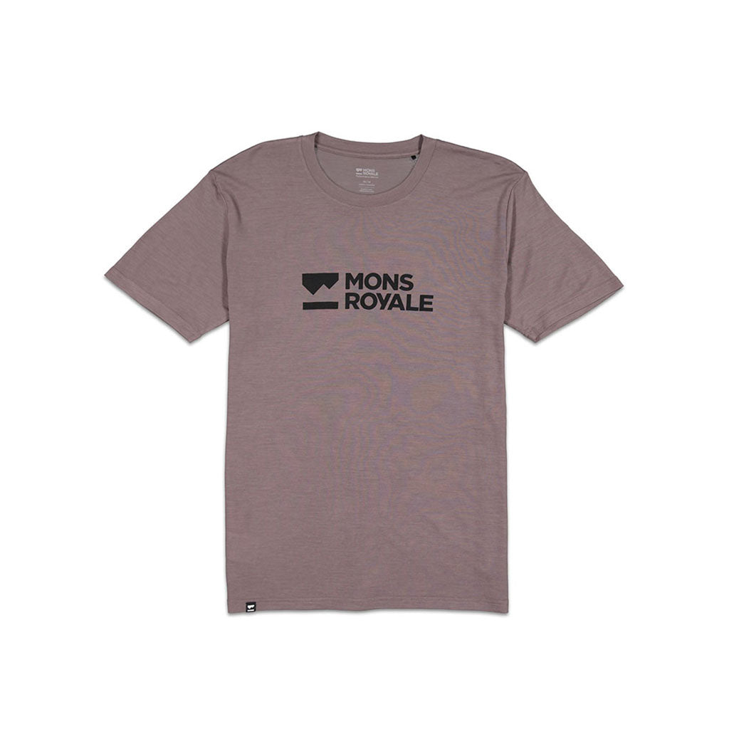 Mens Icon Merino Classic T-Shirt Iron