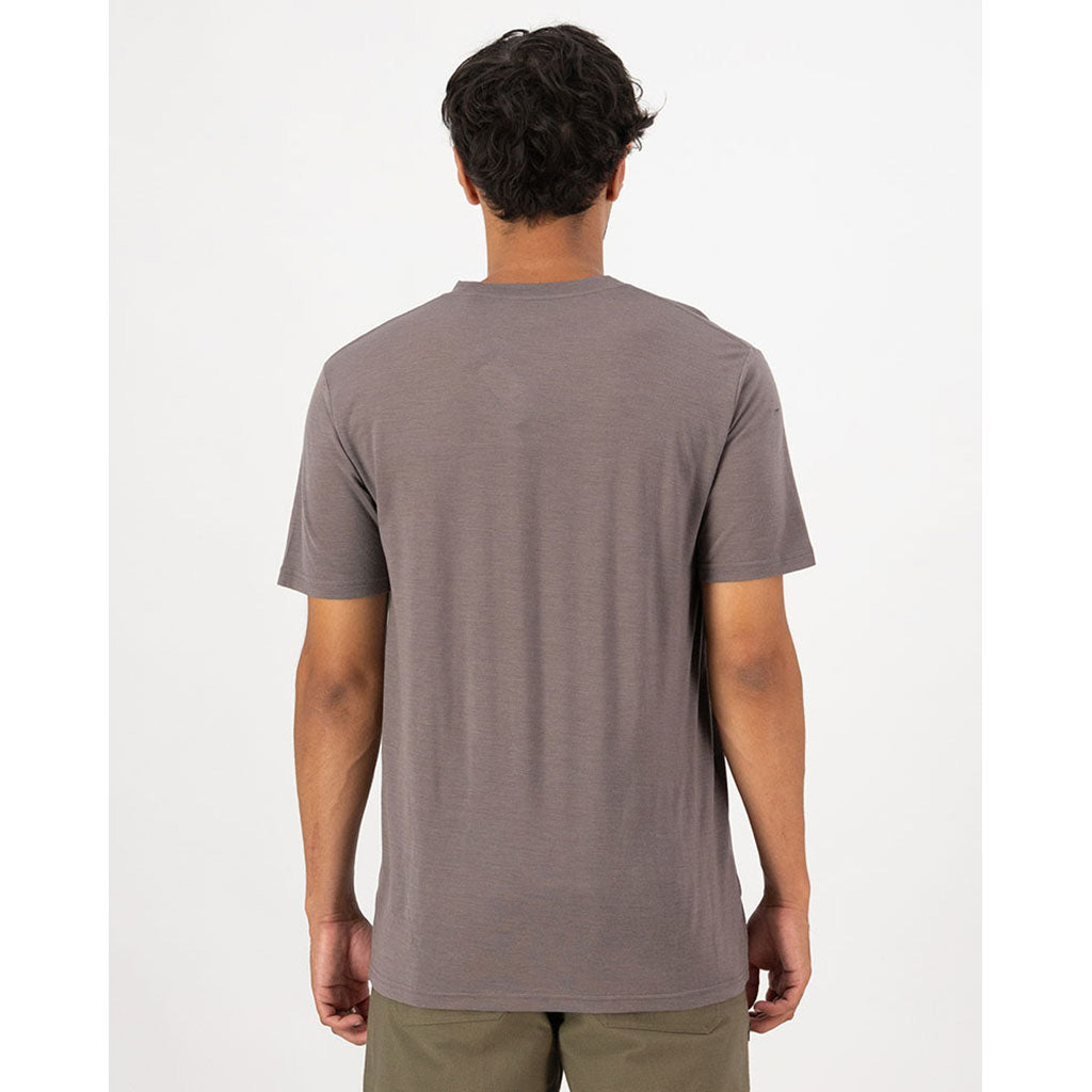 Mens Icon Merino Classic T-Shirt Iron