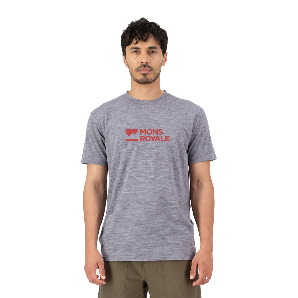 Icon Merino Classic T-Shirt - Grey Heather